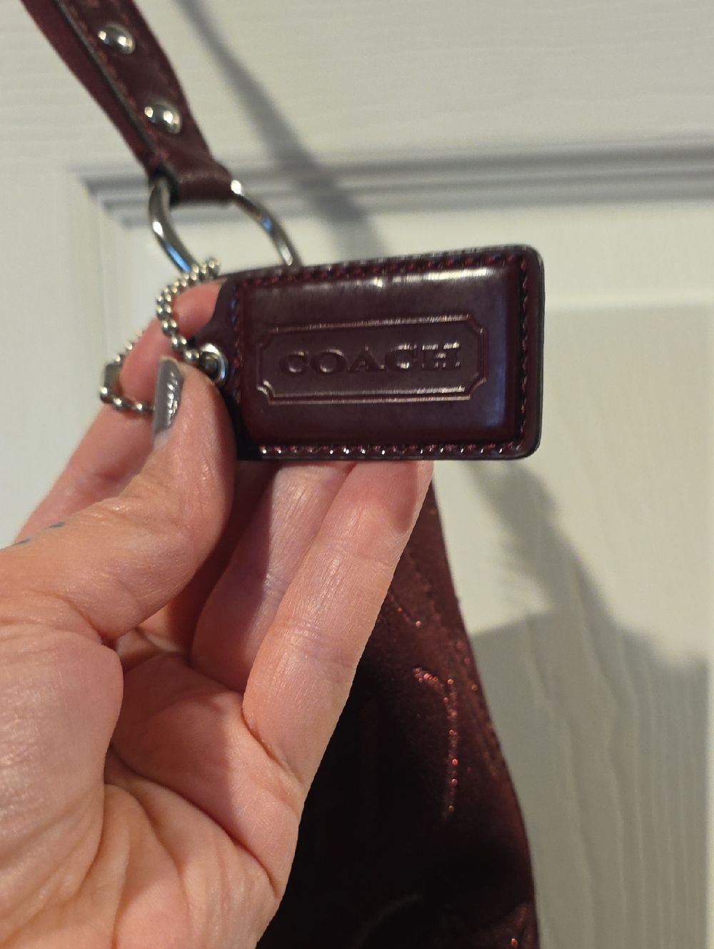 Coach Holiday Limited Edition Lurex Signature Hobo - Picture 7 of 11
